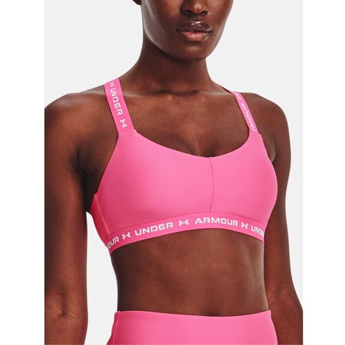 Under Armour Bra UA Crossback Low -PNK - Women Slike