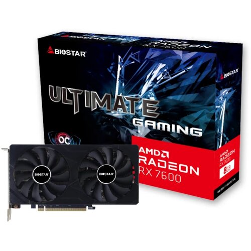 Biostar Grafička karta RX7600 8GB DDR6 128bit HDMI/3DP Cene