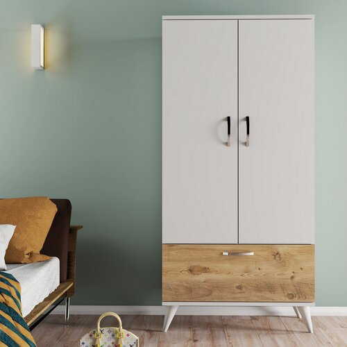 Hanah home ormar 80x167,6x47cm belo-bež Cene