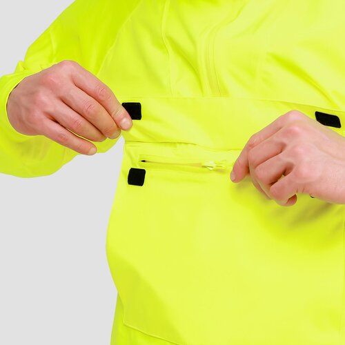 GymBeam Mu&amp;scaron;ka jakna za ki&amp;scaron;u Smock Citric Slike