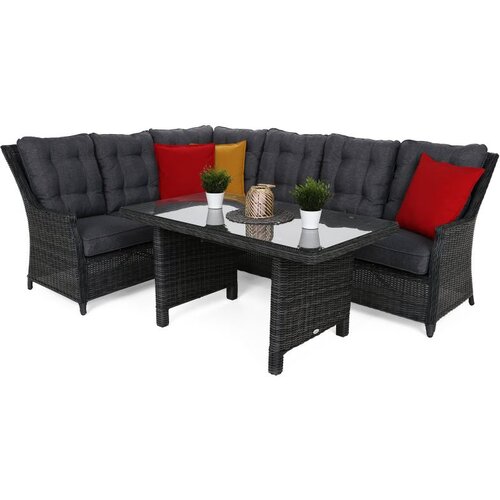  Lijeva kutna sofa Alicante siva / siva melanž Cijene