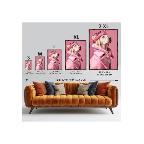 Wallity slika GE077-L, 35x47x3,5cm Cene