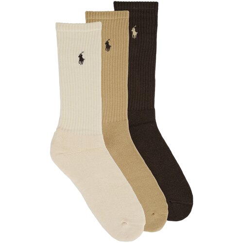 Polo Ralph Lauren Nogavice POLO PLR RB-CREW SOCK-3 PACK Večbarvna Cene