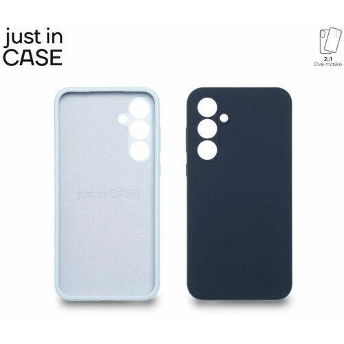 Just In Case 2u1 extra case mix plus paket maski za telefon samsung galaxy A35 plavi Slike