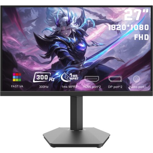 Quantum gaming monitor 300Hz 27" fhd 1ms visina rgb Cene