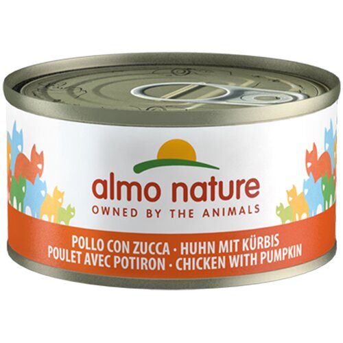 Almo Nature Varčno pakiranje 24 x 70 g - Piščanec & buča Cene