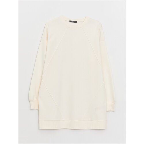 LC Waikiki Women&amp;#039;s Crew Neck Straight Long Sleeve Sweatshirt Tunic Slike