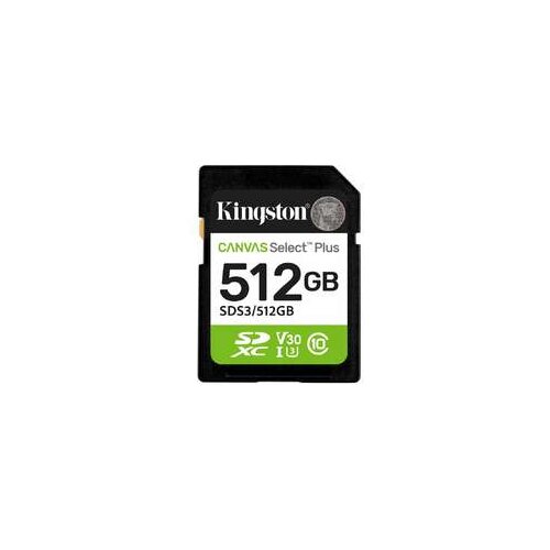 Kingston SD 512GB Canvas SelectPlus gen 3 Slike
