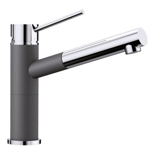 Blanco slavina alta-s compact silgranit stena siva/hrom hd Cene