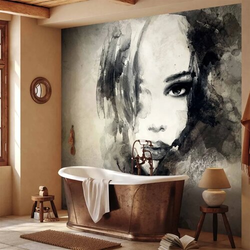  Foto tapeta - Mysterious Girl 100x70 Vodootporna Cene