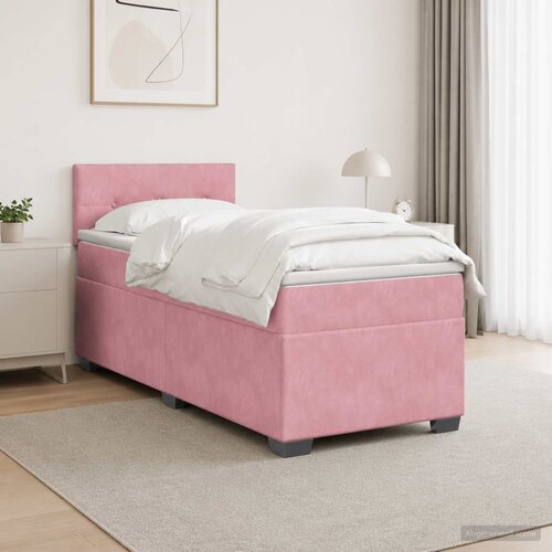  Boxspring krevet s madracem Ružičasta 80 x 200 cm Bar&scaron;un Cijene