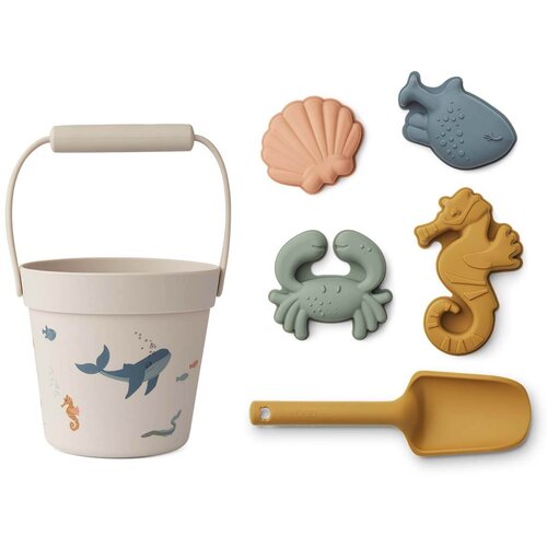 Liewood set za igru na plaži dante sea creature sandy Slike