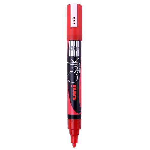 Kreda marker UNI POSCA PWE-5M 1.8 - 2.5 MM | Red Slike