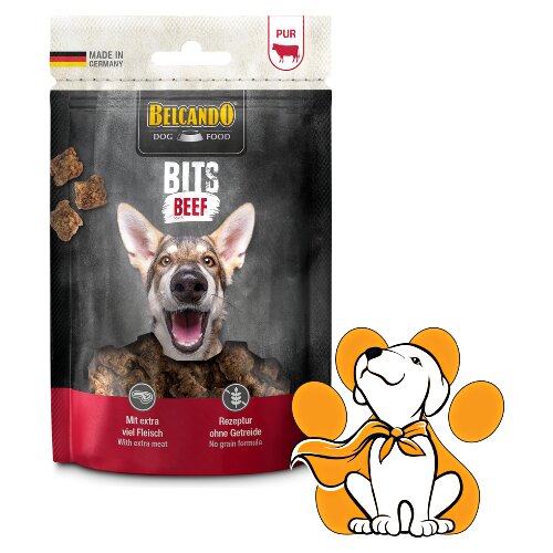 Belcando Snacks Bits Beef 90g, Poslastice Bez Žitarica i &Scaron;ećera Cene