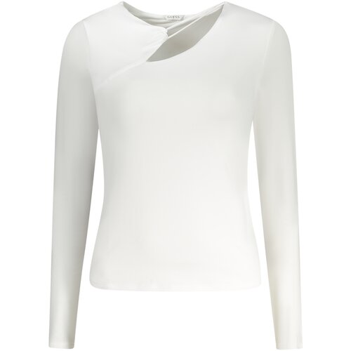 Guess Jeans LONG SLEEVE T-SHIRT WOMEN WHITE Slike