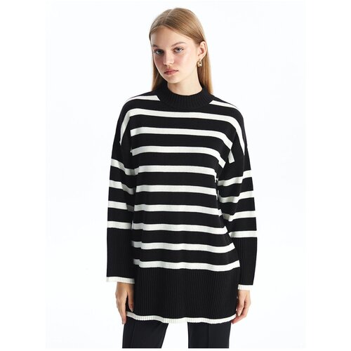 LC Waikiki Lw - Crew Neck Striped Women's Knit Tunic Slike