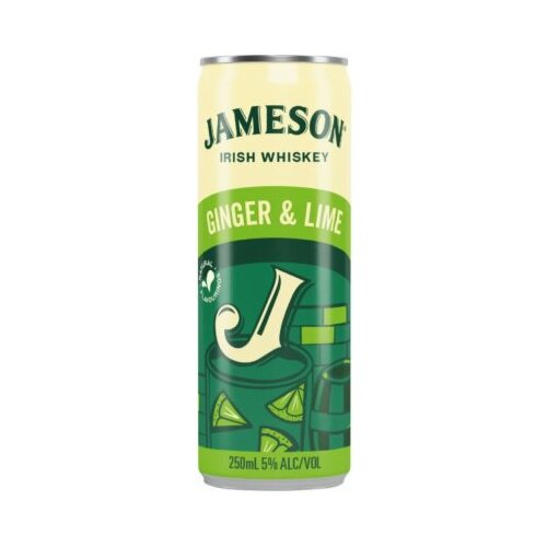 Jameson ginger lime 5% alc. 0.275L Cene