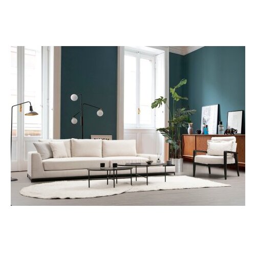Atelier Del Sofa sofa line with side table beige Cene