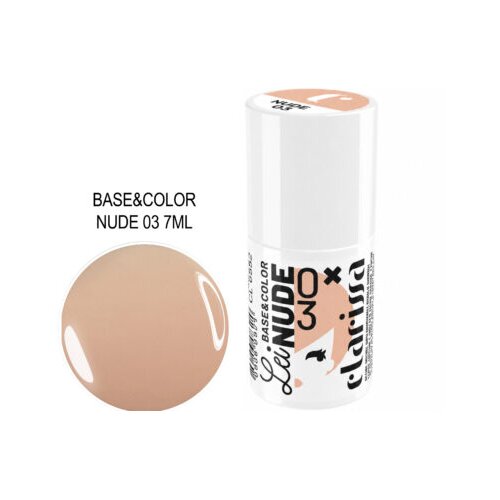  LEI BASE&amp;amp;COLOR NUDE 03 7ML Slike
