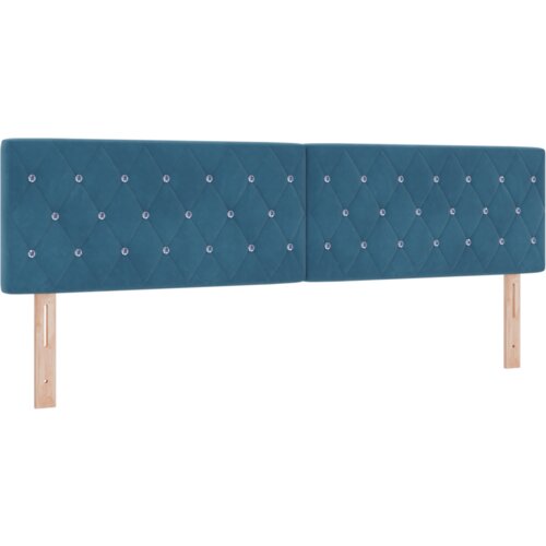  Krevet s oprugama i madracem tamnoplavi 180x200 cm bar&amp;scaron;un Slike