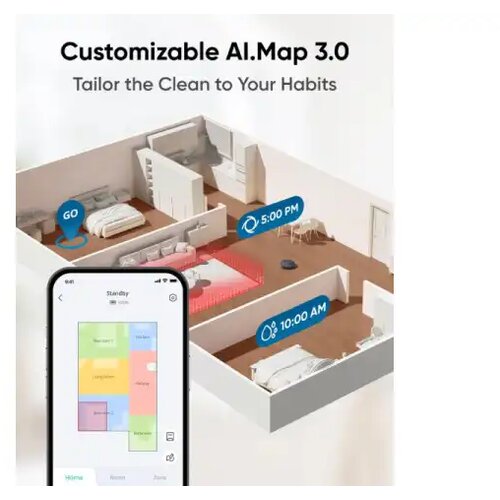 Anker Eufy Omni X10 Pro MopMaster Robot Usisivač sa bazom crni Cene