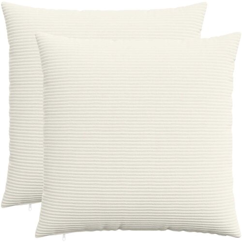  Presvlaka za jastuk 2 pcs HEERLEN Krem 65 x 65 cm Kord Cene