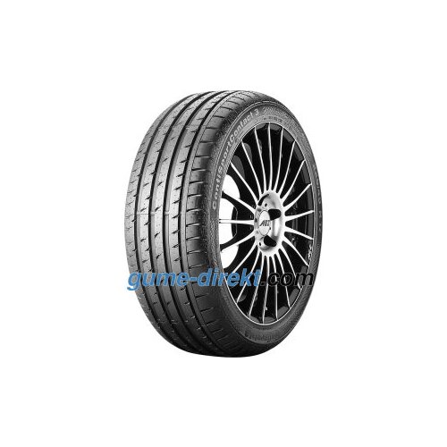 Continental ContiSportContact 3 SSR ( 245/50 R18 100Y *, runflat ) letna pnevmatika Slike