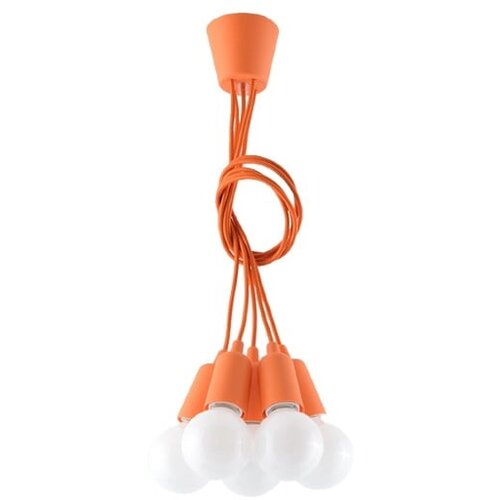 Nice Lamps Oranžna viseča svetilka ø 25 cm Rene – Cene