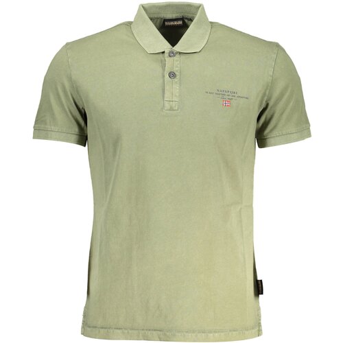 Napapijri POLO SHORT SLEEVES MEN GREEN Slike