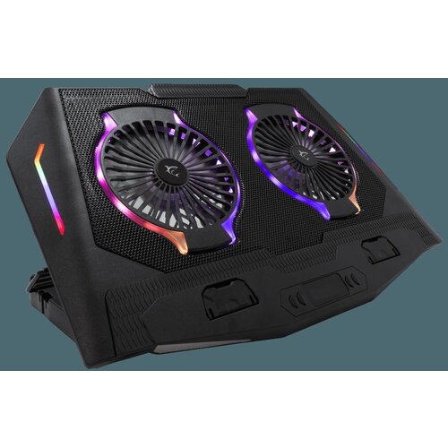 WHITESHARK WS GCP 10 ICE SHADOW / 2 vent. RGB Cooling Pad Slike