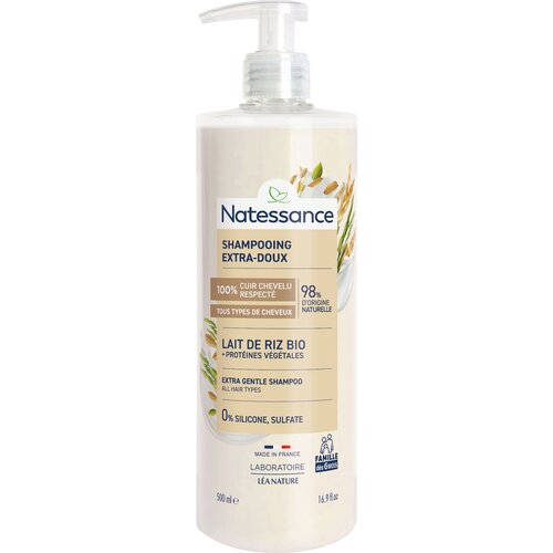 Natessance Ekstra nježni &scaron;ampon s rižinim mlijekom - 500 ml Cijene
