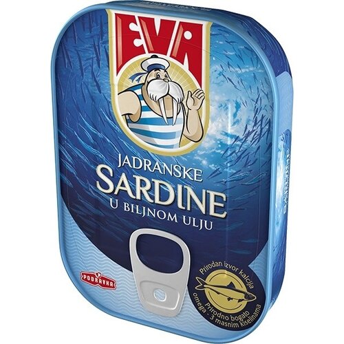Podravka sardina eva u biljnom ulju 100G Cene