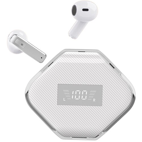 Venisymlis Mini slušalke Bluetooth z upravljanjem šumov ENC, ohišjem LED, upravljanjem na dotik, (22102502) Cene