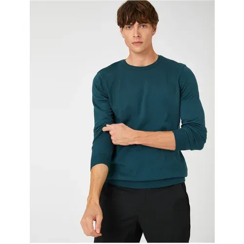Koton Basic Knitwear Sweater Crew Neck Slim Fit