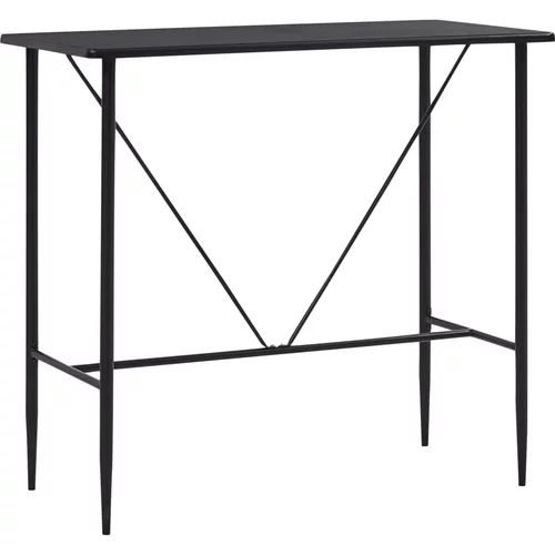  Barski stol crni 120 x 60 x 110 cm MDF