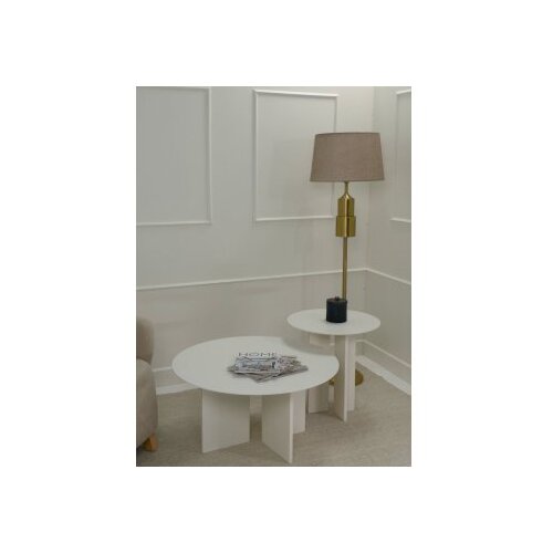 Hanah home Set klub stolova Leo, 2 komada, Bijeli Slike