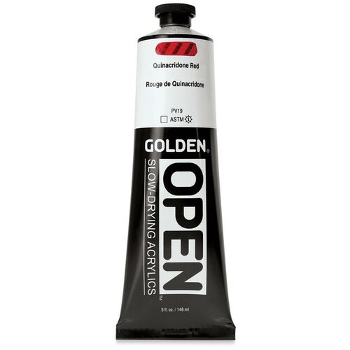  GOLDEN OPEN akrilna boja koja se sporo su&amp;scaron;i 148 ml | 7310 Quinacridone Red Slike