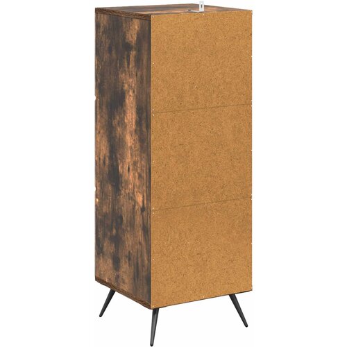  Ormar s ladicama Dimljeni hrast 33 x 34,5 x 90 cm Slike