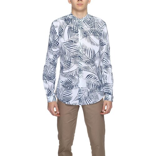 Antony Morato Srajce z dolgimi rokavi SEOUL MMSL00631-FA430600 Modra Cene
