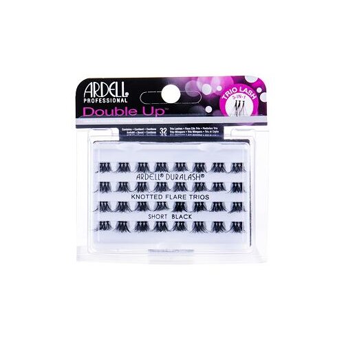 Ardell Double Up Knotted Trio Lash umjetne trepavice 3u1 32 kom nijansa Short Black Cijene