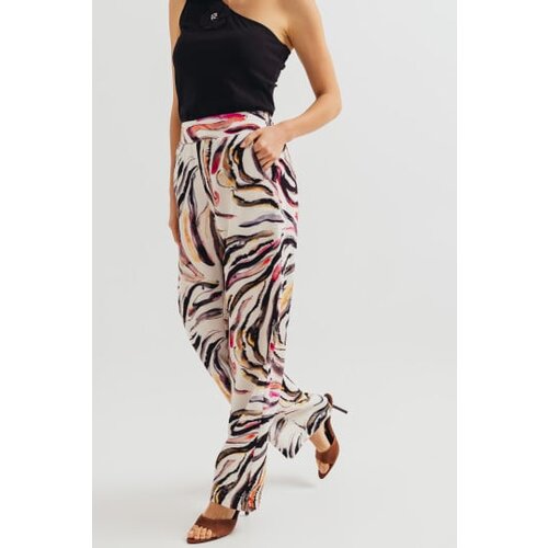 Legendww zenske siroke pantalone sa apstraktnim printom Cene