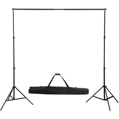  Komplet fotografske opreme sa svjetlima softbox i pozadinom Bijela 300 x 300 cm Slike