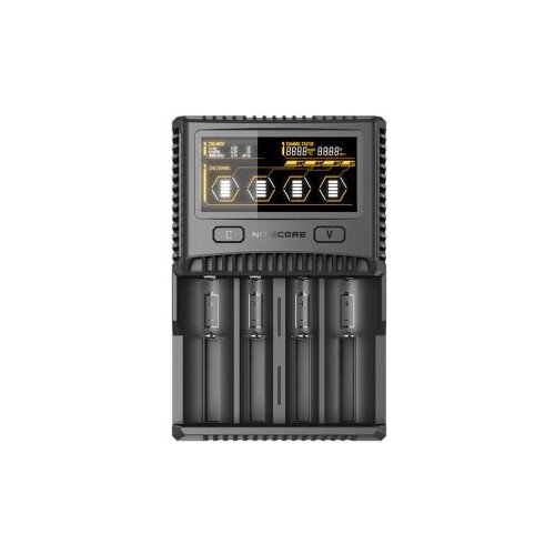 Nitecore SC4 battery charger Household battery AC, DC Slike