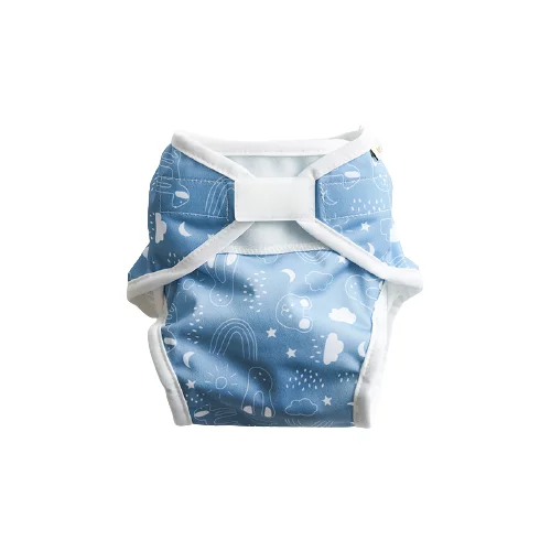 Vimse navlake za pelene za novorođenčad - Blue Teddy