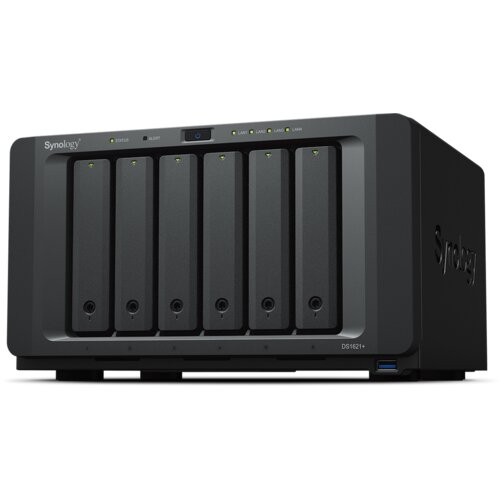 Synology DiskStation DS1621+ - NAS - Desktop - AMD Ryzen - V1500B - Schwarz Cijene