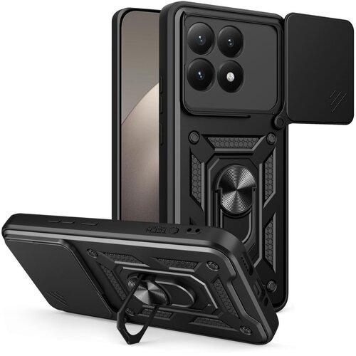 TECH-PROTECT CamShield Pro futrola za Xiaomi 15T - Crna Cene