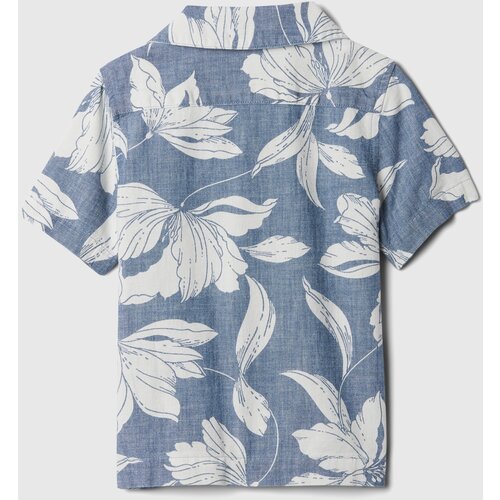 GAP Children's Patterned Oxford Shirt - Boys Cene