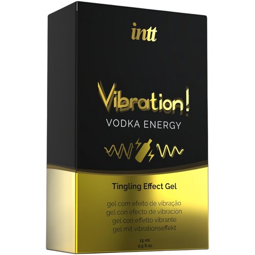 Intt Stimulacijski gel Vibration! Vodka Energy, 15 ml Slike