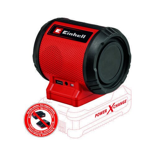 Einhell classic akumulatorski bluetooth zvučnik power x-change tc-sr 18 li bt - solo Slike