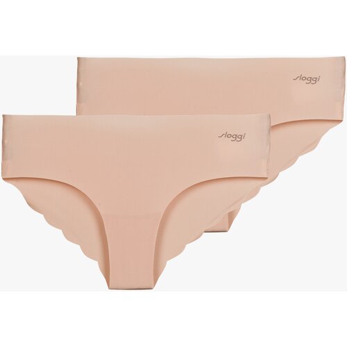 Sloggi Hlačke ZERO Microfibre 2.0 Hipster PACK DE 2 Bež Slike